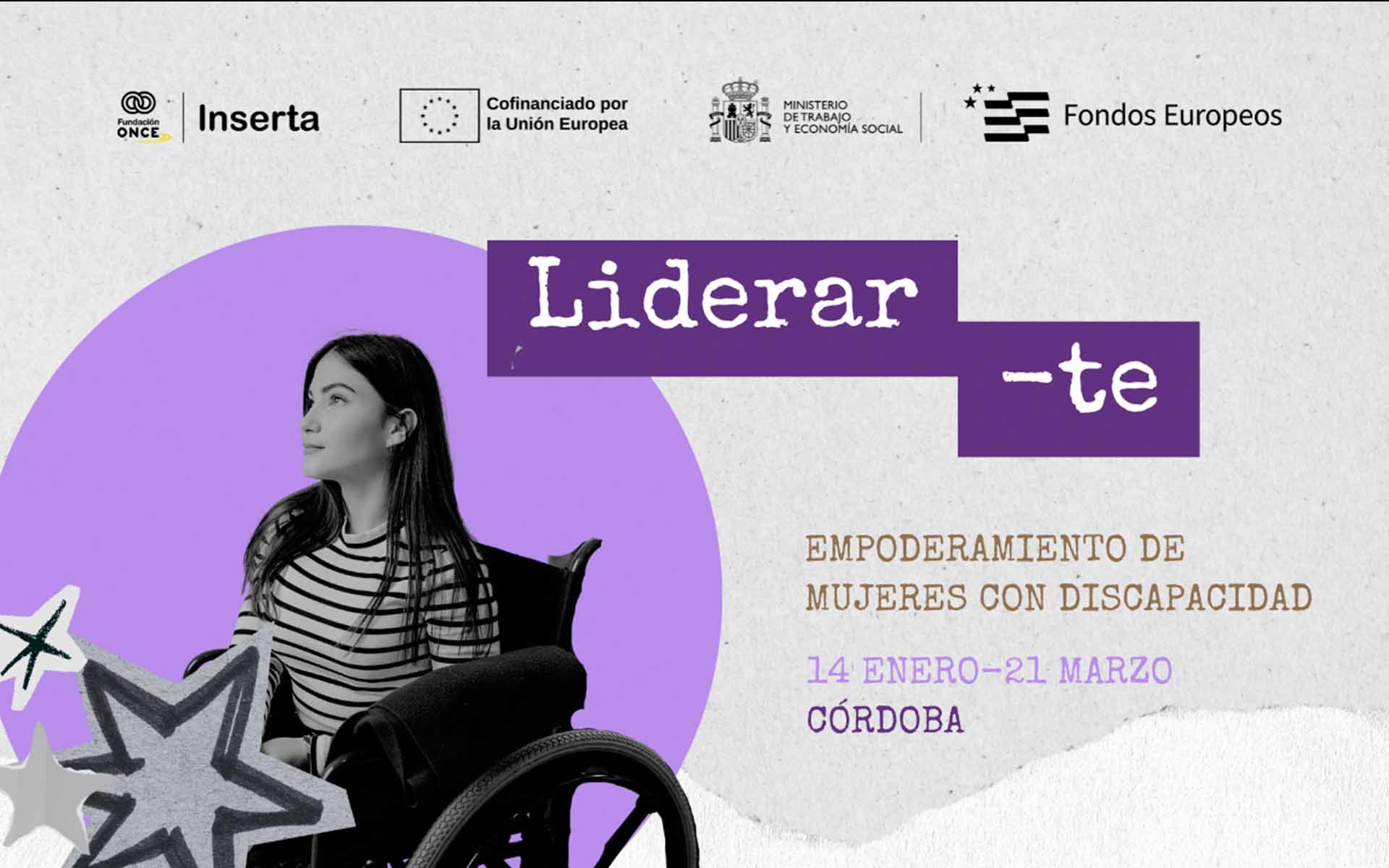 Liderarte. Empoderamiento de mujeres con discapacidad en el medio rural. Córdoba