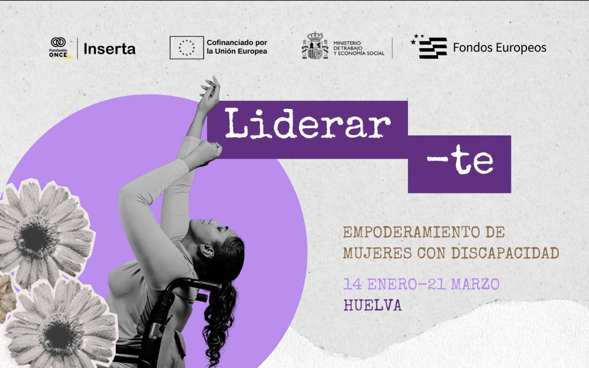 Liderarte. Empoderamiento de mujeres con discapacidad en el medio rural. Huelva