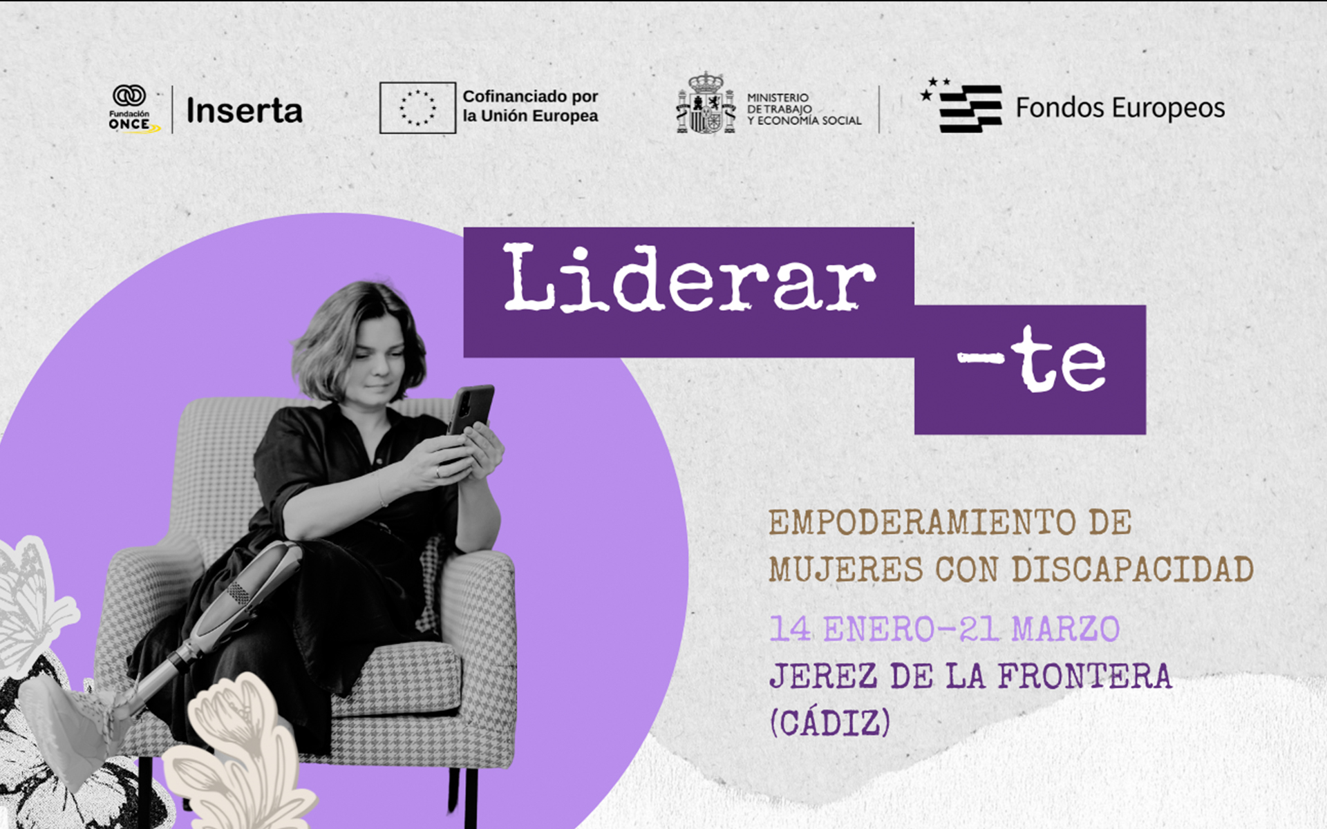 Liderarte. Empoderamiento de mujeres con discapacidad en el medio rural. Jerez de la Frontera