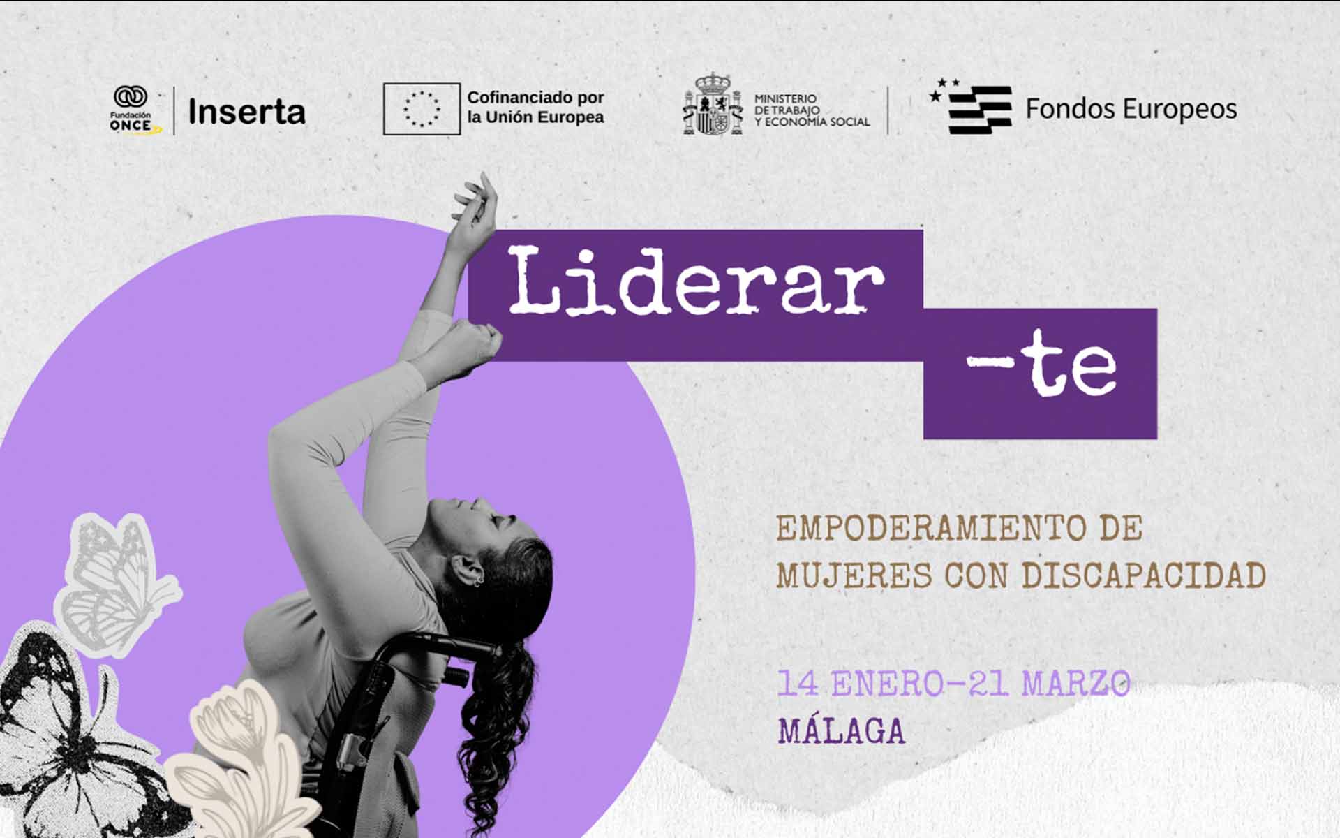 Liderarte. Empoderamiento de mujeres con discapacidad en el medio rural. Málaga